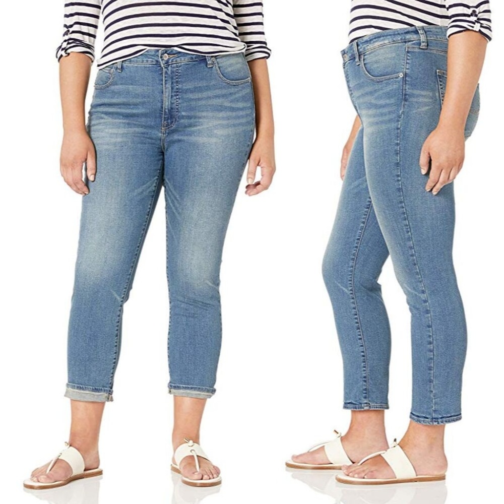 Lucky Brand Women's Jeans Plus Size 14W High Rise - Picture 1 of 4